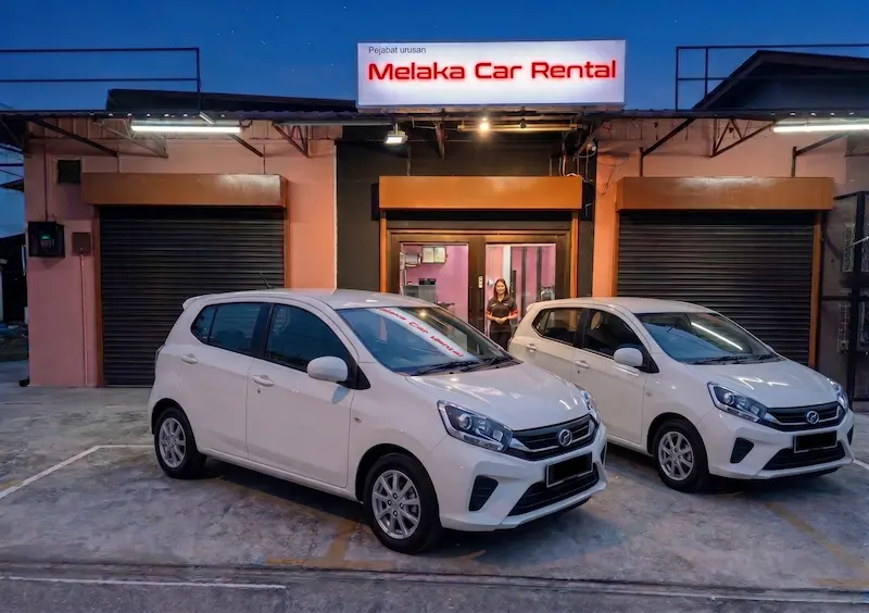 Perodua Axia kereta sewa Melaka