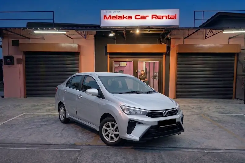 Perodua Bezza kereta sewa Melaka