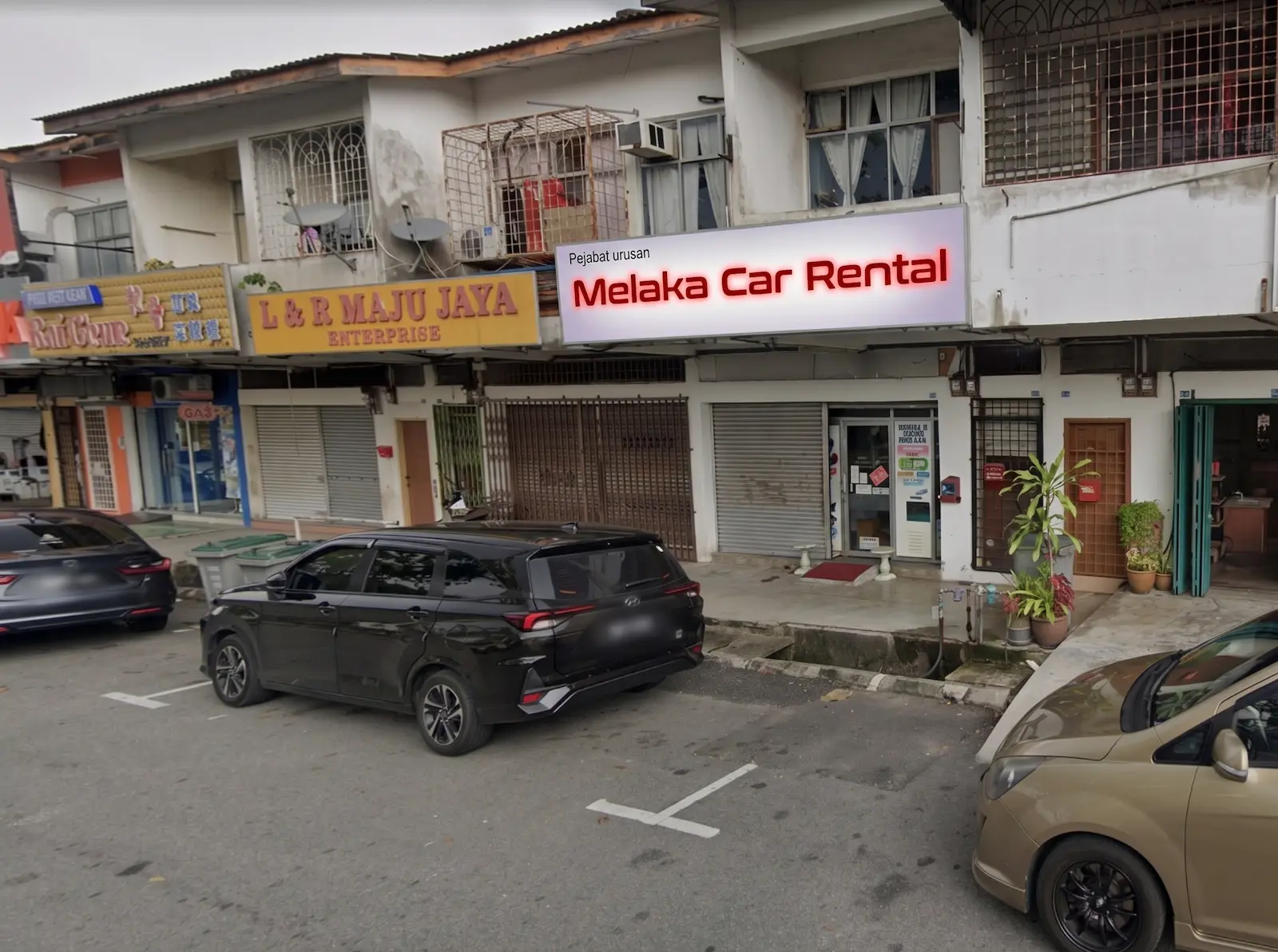 Lokasi ambil kereta LINKFOX di Bukit Katil