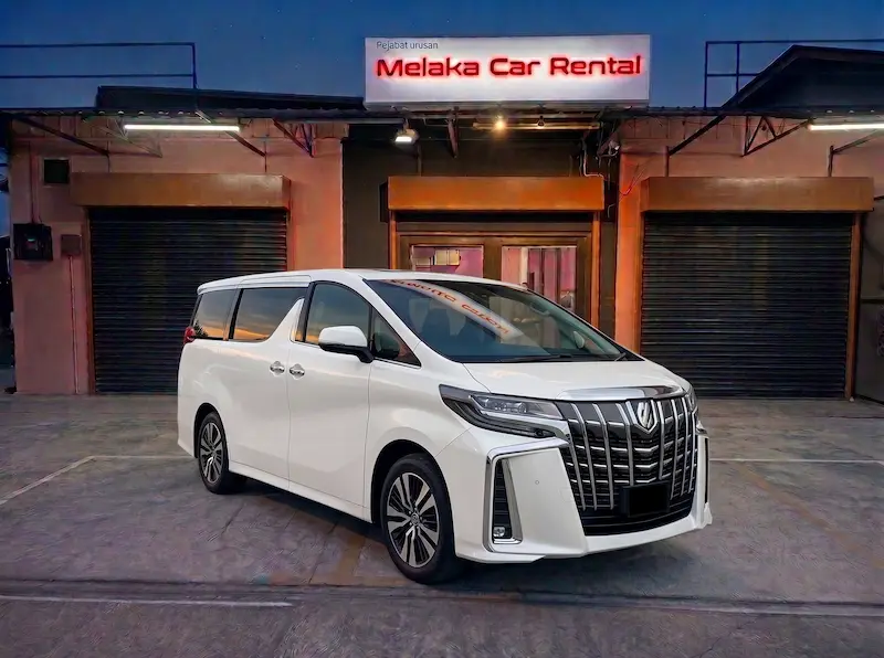 Toyota Alphard / Vellfire sewa Melaka